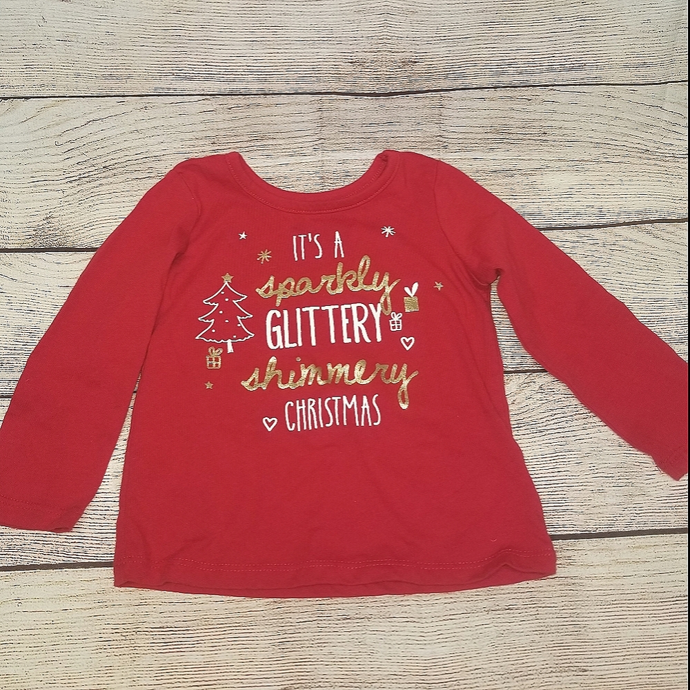 18 month long sleeve christmas shirt